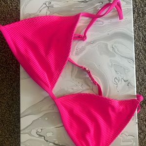 FRANKIES neon pink bikini